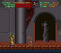 une photo d'Ã©cran de Super Castlevania 4 sur Nintendo Super Nes